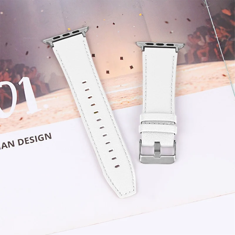 Super schön Apple Watch Series 7 45mm Echtes Leder armband