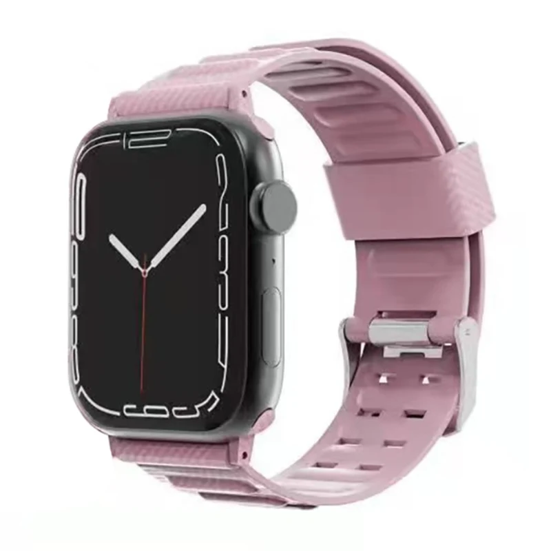 Cool Apple Watch Series 7 45mm Silikon / TPU armband
