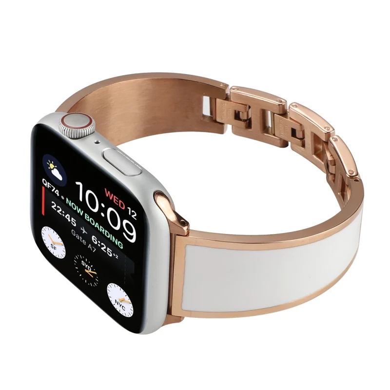 Super zuverlässig Apple Watch Series 7 41mm Metall armband