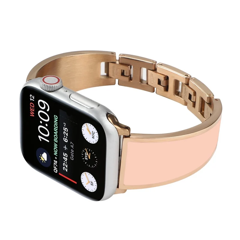 Super zuverlässig Apple Watch Series 7 41mm Metall armband