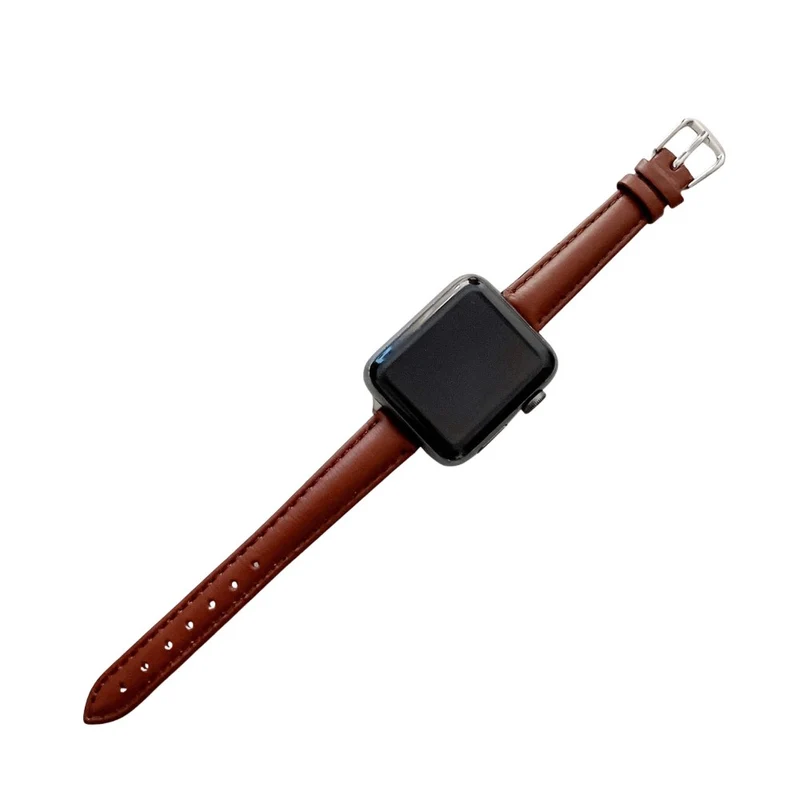 Großartig Apple Watch Series 7 41mm Echtes Leder armband