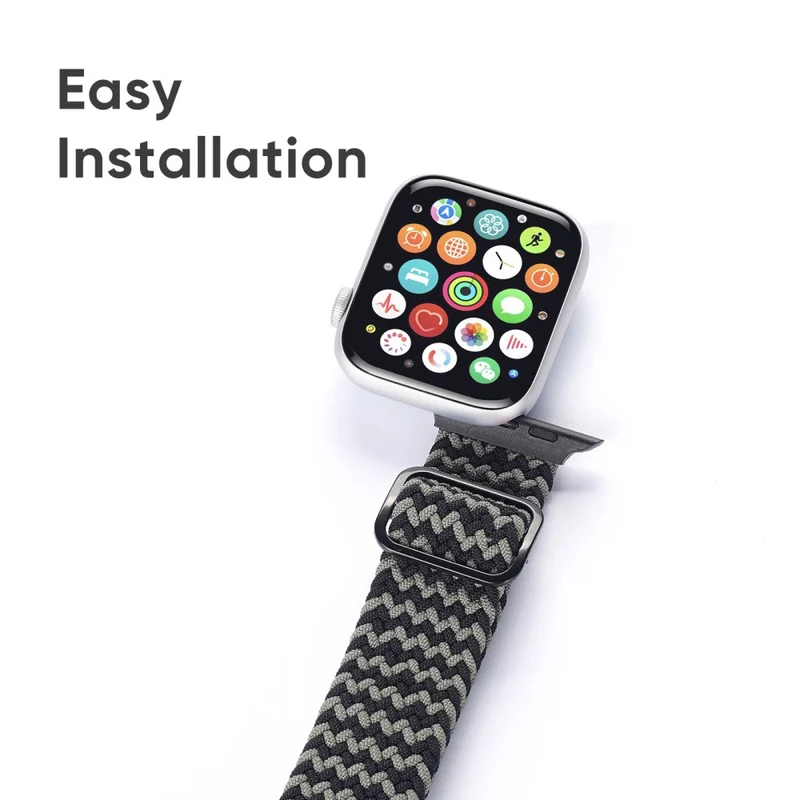 Sehr cool Apple Watch Series 7 45mm Textil / Nylon armband