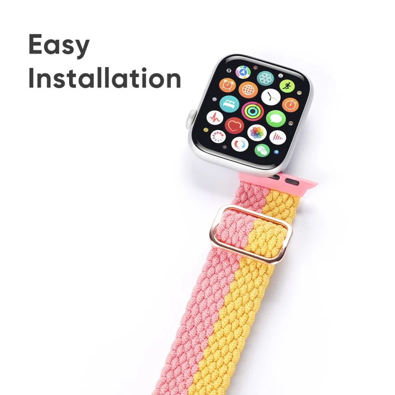 Sehr cool Apple Watch Series 7 45mm Textil / Nylon armband