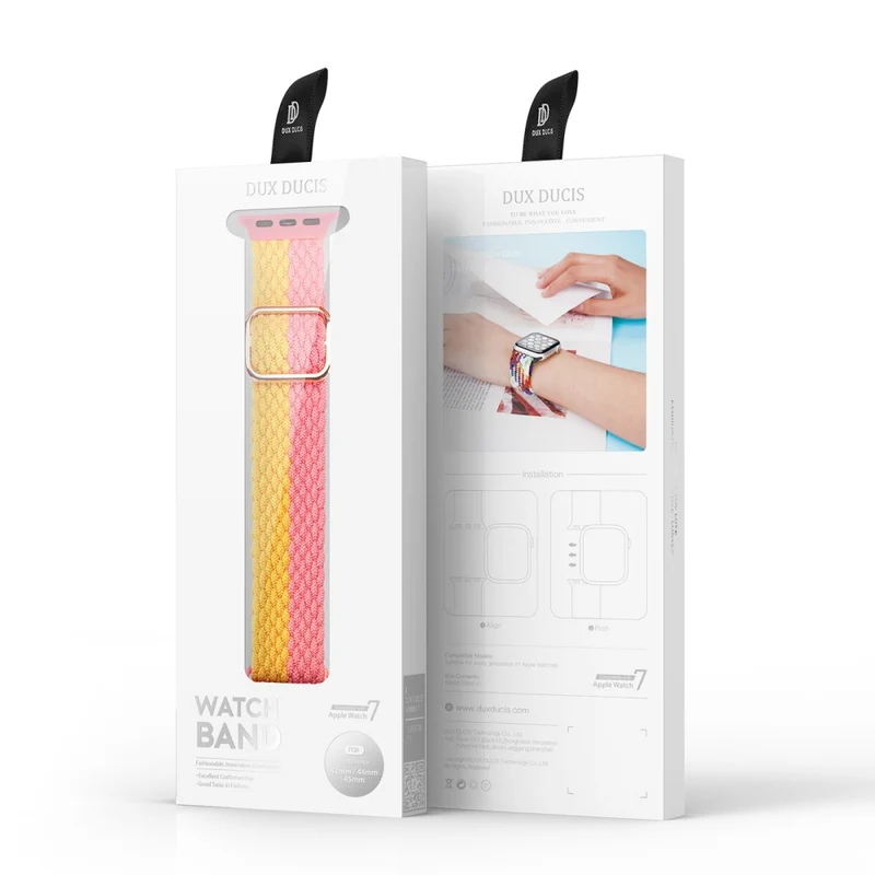 Sehr cool Apple Watch Series 7 45mm Textil / Nylon armband