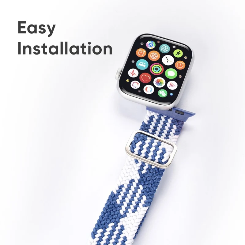 Sehr cool Apple Watch Series 7 45mm Textil / Nylon armband
