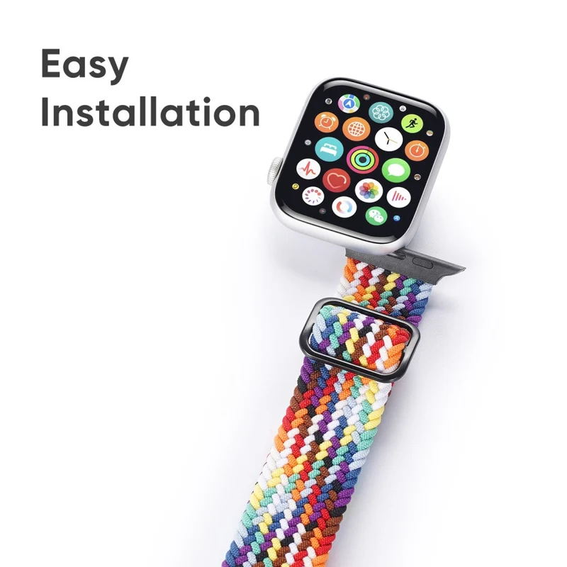 Sehr cool Apple Watch Series 7 45mm Textil / Nylon armband