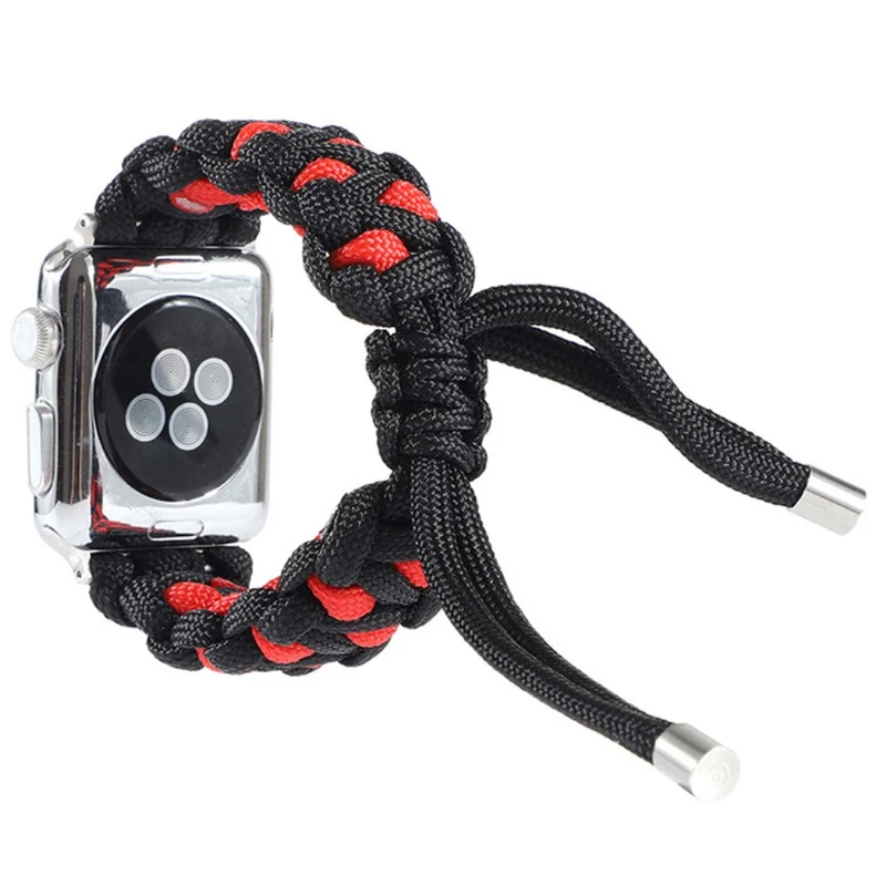 Super gut Apple Watch Series 7 45mm Textil / Nylon armband