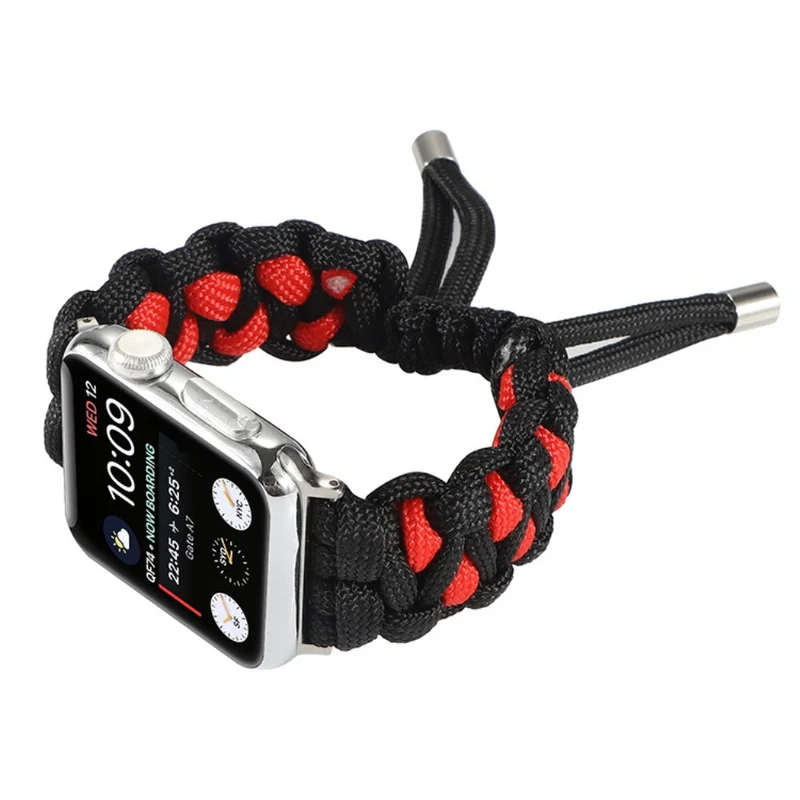 Super gut Apple Watch Series 7 45mm Textil / Nylon armband
