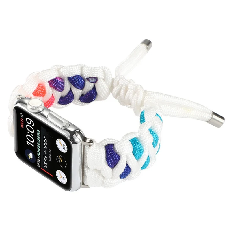 Super gut Apple Watch Series 7 45mm Textil / Nylon armband