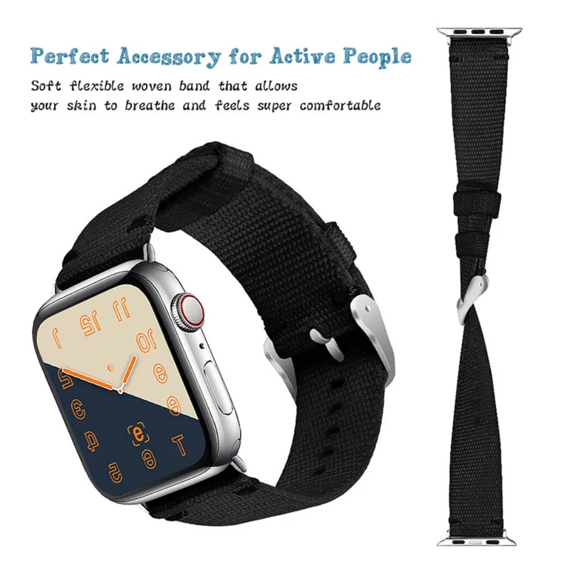 Super cool Apple Watch Series 7 45mm Textil / Nylon armband