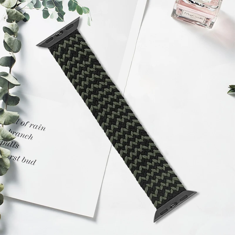 Großartig Apple Watch Series 7 45mm Textil / Nylon armband - Größe: S