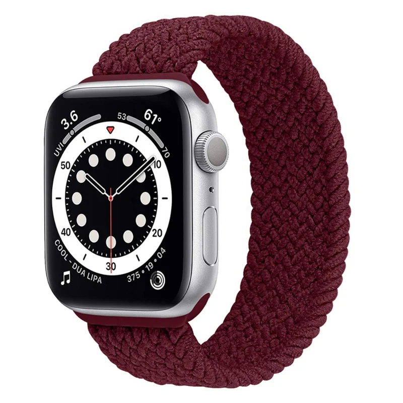 Großartig Apple Watch Series 7 45mm Textil / Nylon armband - Größe: S