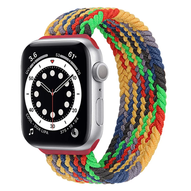 Großartig Apple Watch Series 7 45mm Textil / Nylon armband - Größe: S