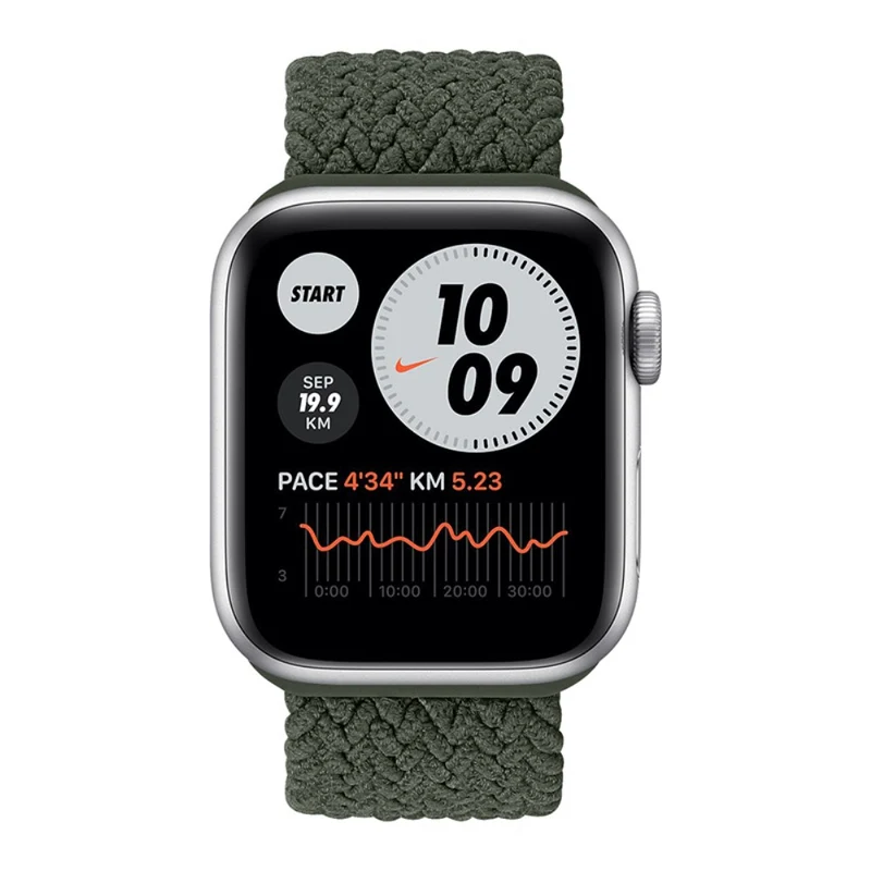 Großartig Apple Watch Series 7 45mm Textil / Nylon armband - Größe: S