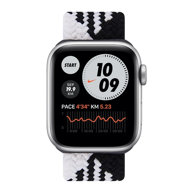 Super gut Apple Watch Series 7 45mm Textil / Nylon armband