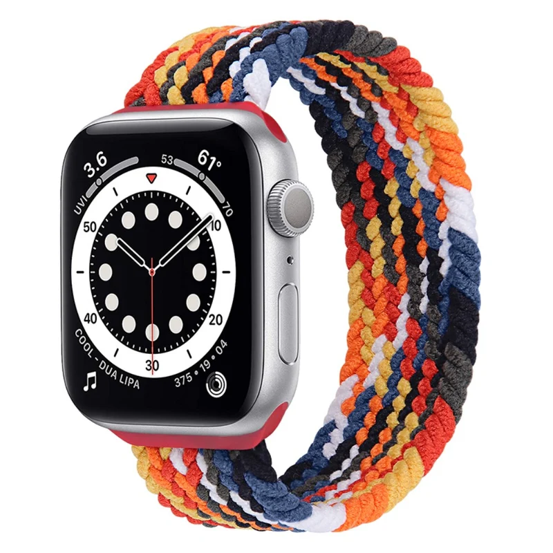 Super gut Apple Watch Series 7 45mm Textil / Nylon armband