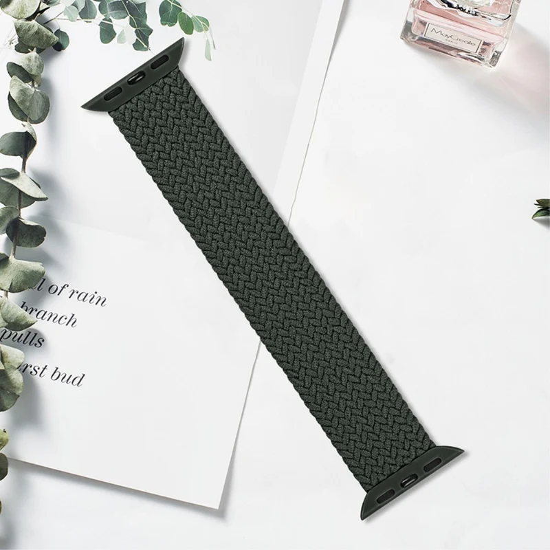Super gut Apple Watch Series 7 45mm Textil / Nylon armband