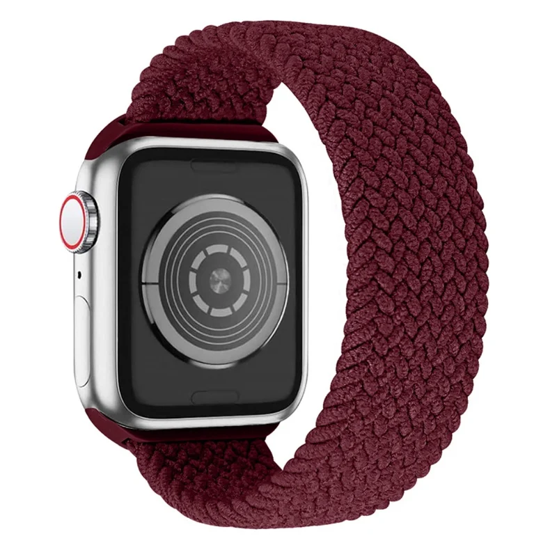 Cool Apple Watch Series 7 45mm Textil / Nylon armband - Größe: M