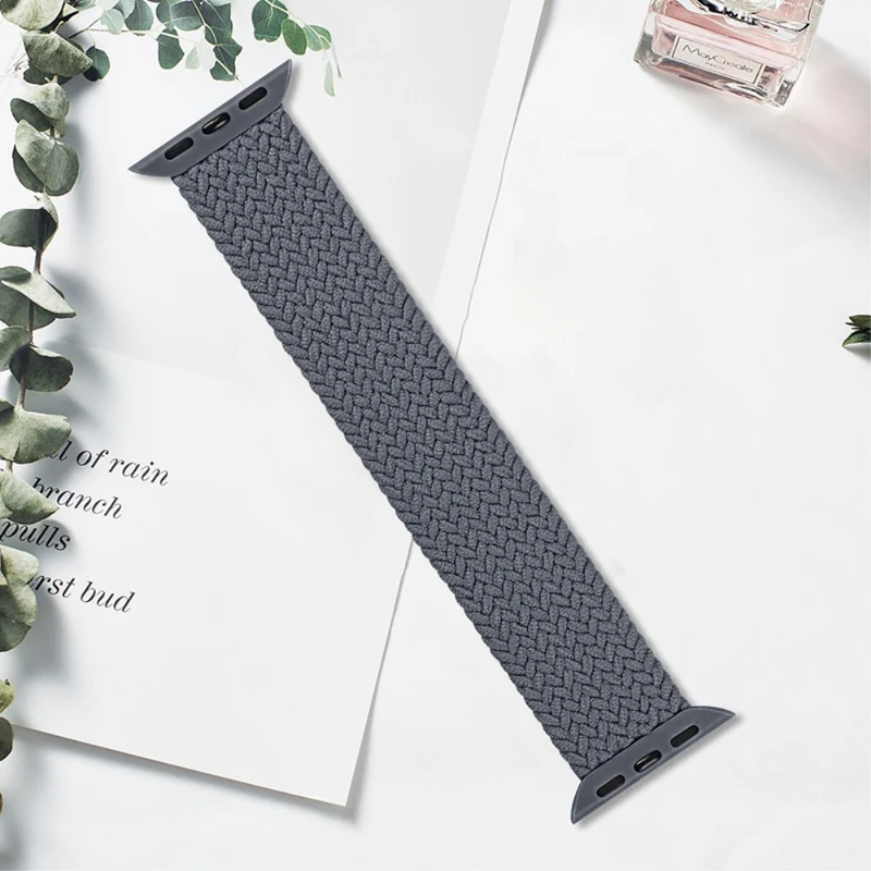 Cool Apple Watch Series 7 45mm Textil / Nylon armband - Größe: M