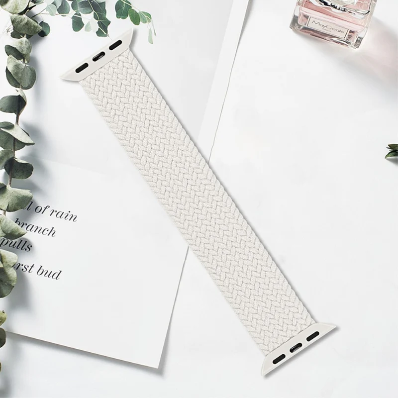 Cool Apple Watch Series 7 45mm Textil / Nylon armband - Größe: M