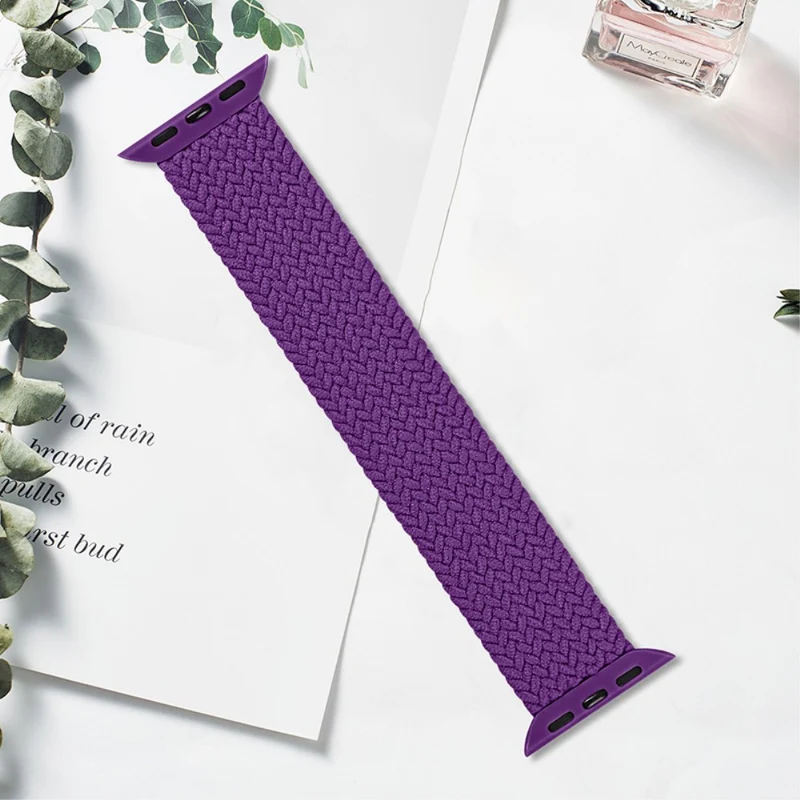 Cool Apple Watch Series 7 45mm Textil / Nylon armband - Größe: M