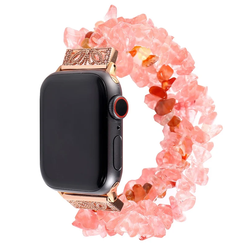 Absolut süß Apple Watch Series 7 45mm Stein armband