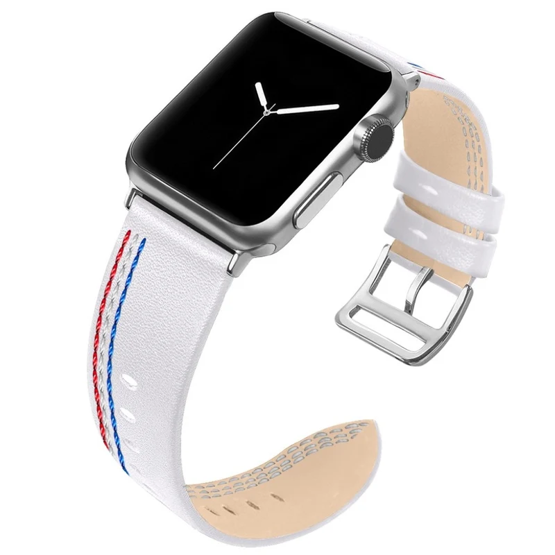 Elegant Apple Watch Series 4 40mm Echtes Leder armband