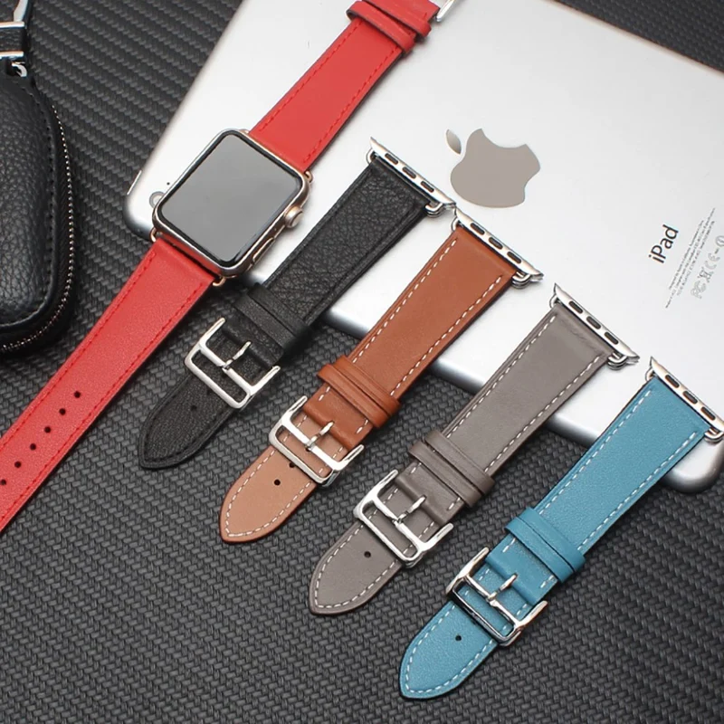 Megastark Apple Watch Series 4 40mm Echtes Leder armband