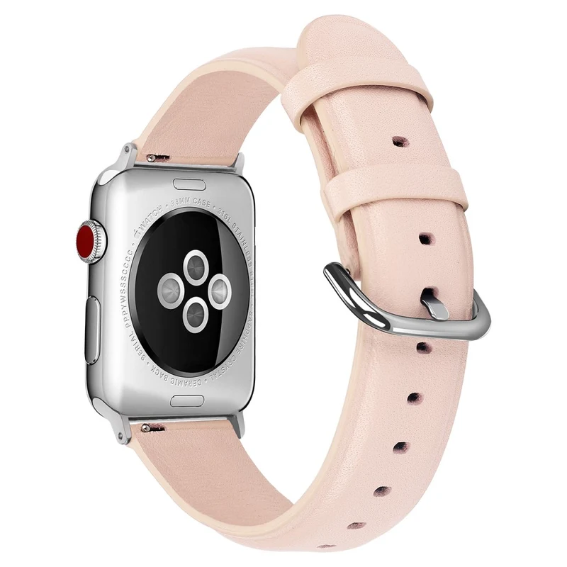 Sehr bequem Apple Watch Series 7 41mm Echtes Leder armband