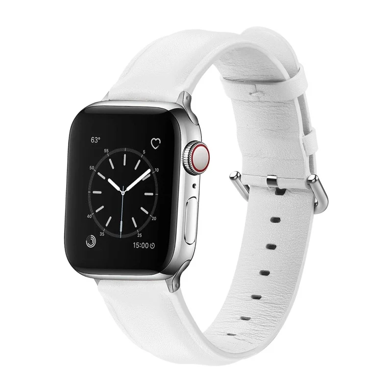 Sehr bequem Apple Watch Series 7 41mm Echtes Leder armband