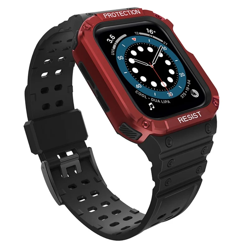 Apple Watch Series 7 41mm Plastik und Silikon / TPU armband