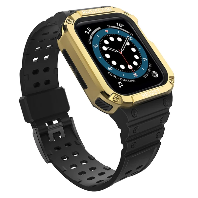 Apple Watch Series 7 41mm Plastik und Silikon / TPU armband