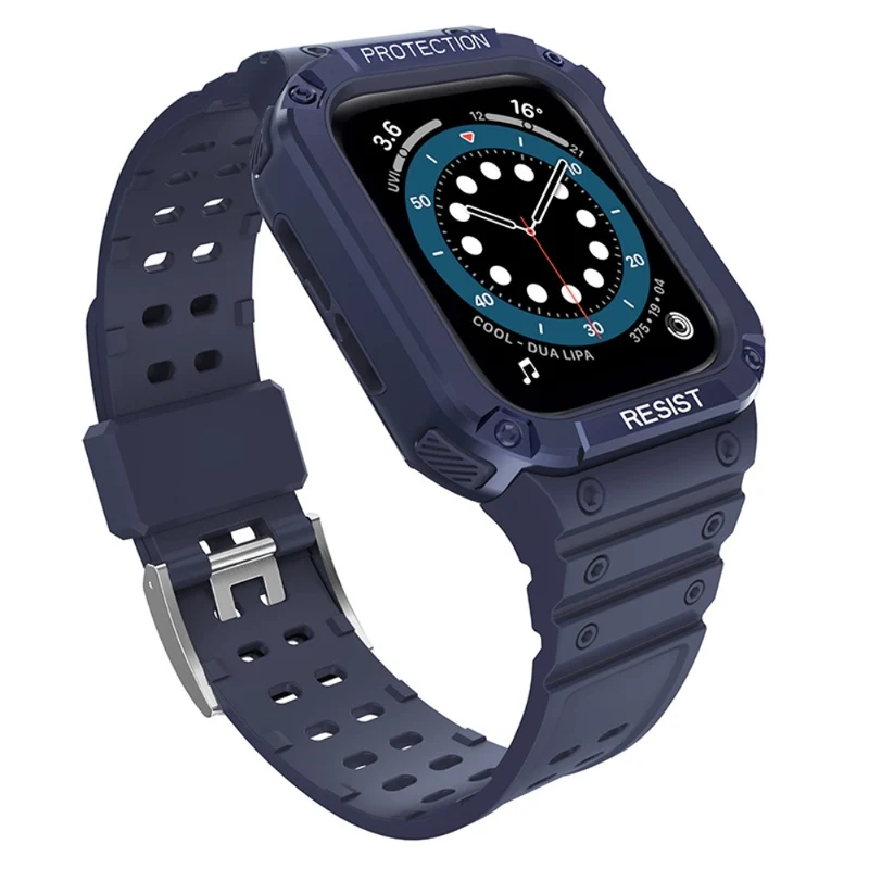 Apple Watch Series 7 41mm Plastik und Silikon / TPU armband