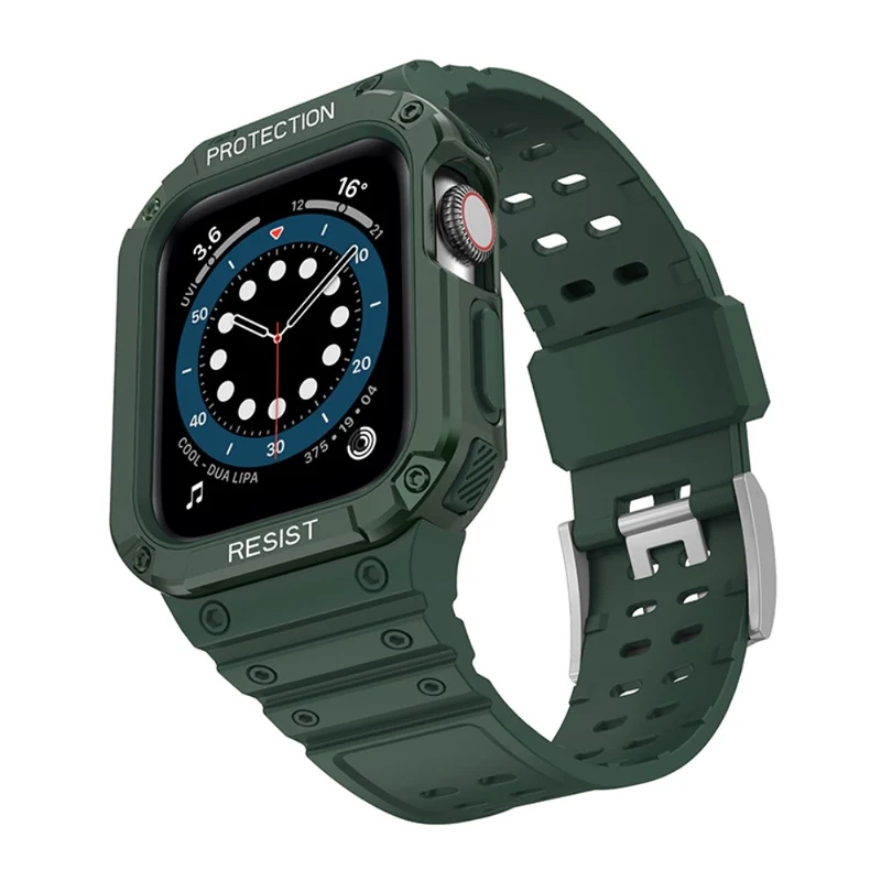 Apple Watch Series 7 41mm Plastik und Silikon / TPU armband