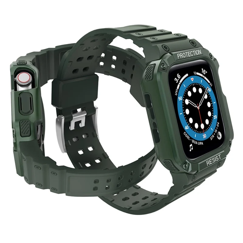 Apple Watch Series 7 41mm Plastik und Silikon / TPU armband