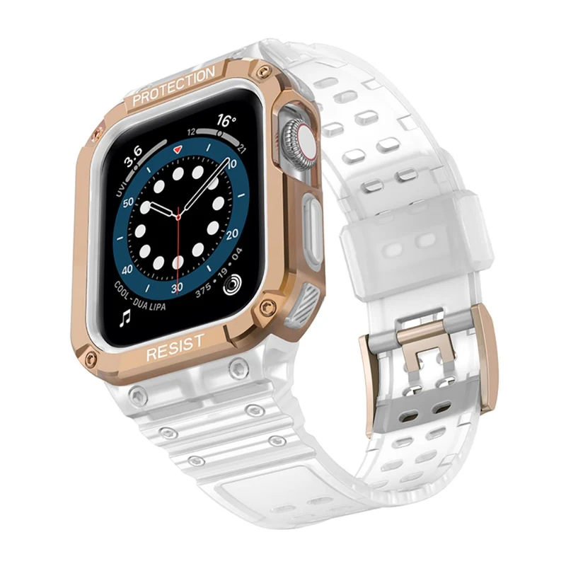 Apple Watch Series 7 41mm Plastik und Silikon / TPU armband