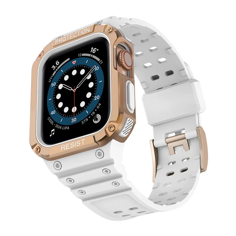 Apple Watch Series 7 41mm Plastik und Silikon / TPU armband