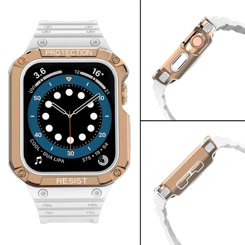 Apple Watch Series 7 41mm Plastik und Silikon / TPU armband