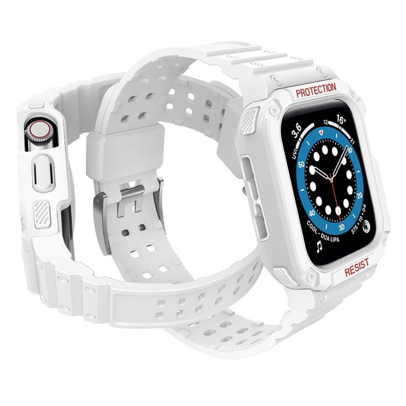 Apple Watch Series 7 41mm Plastik und Silikon / TPU armband