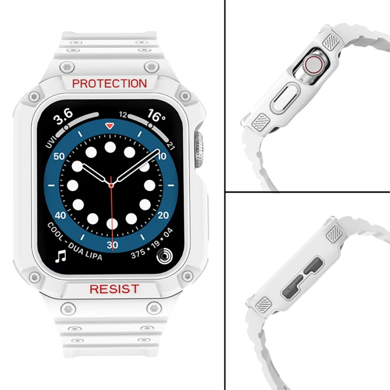 Apple Watch Series 7 41mm Plastik und Silikon / TPU armband