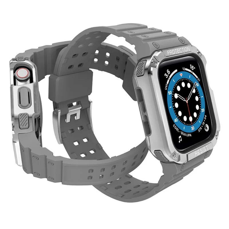 Apple Watch Series 7 41mm Plastik und Silikon / TPU armband