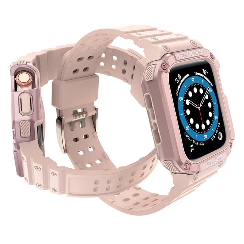 Apple Watch Series 7 41mm Plastik und Silikon / TPU armband