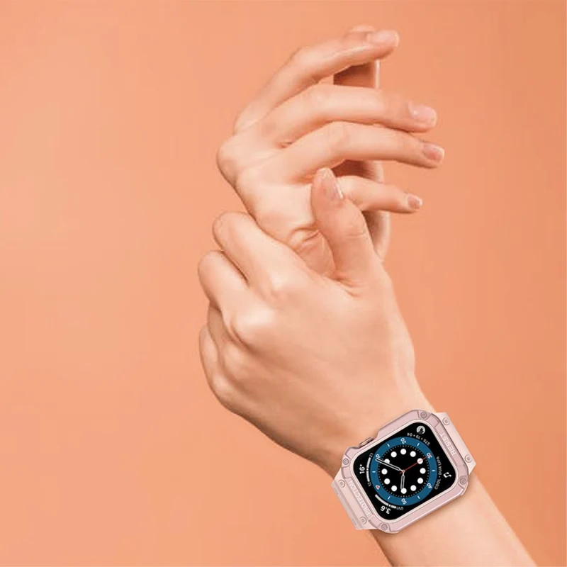 Apple Watch Series 7 41mm Plastik und Silikon / TPU armband