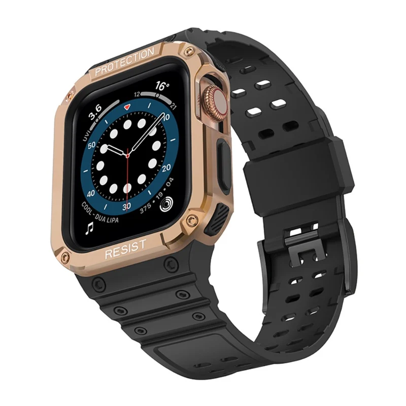 Apple Watch Series 7 41mm Plastik und Silikon / TPU armband
