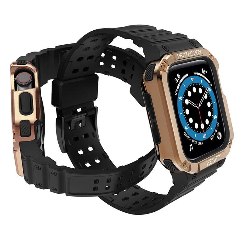 Apple Watch Series 7 41mm Plastik und Silikon / TPU armband