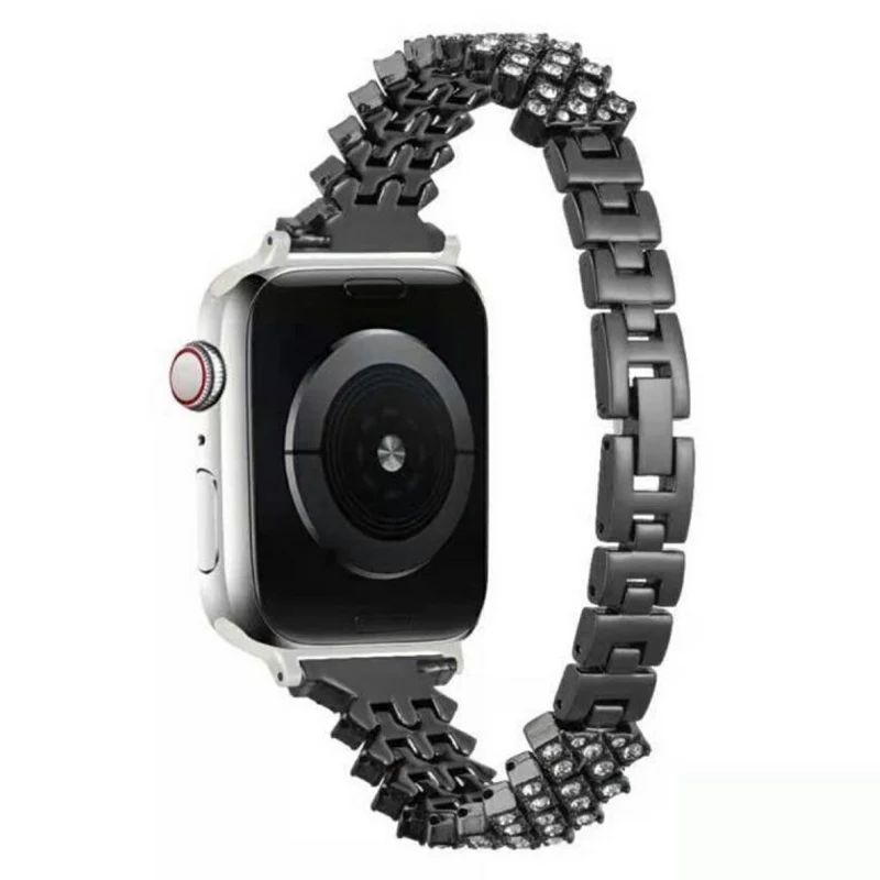 Stark Apple Watch Series 7 41mm Metall und Strass armband