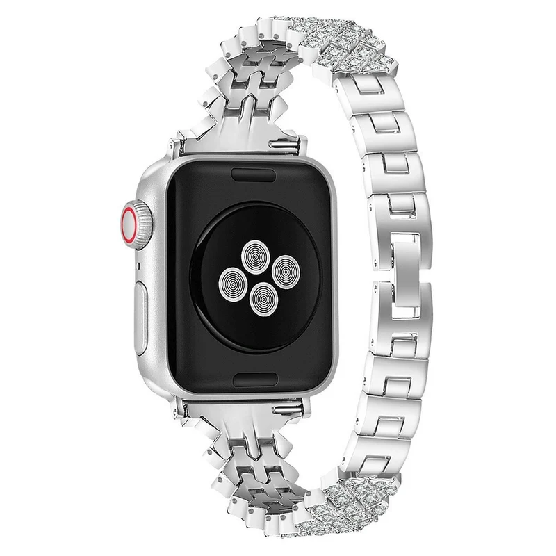Stark Apple Watch Series 7 41mm Metall und Strass armband