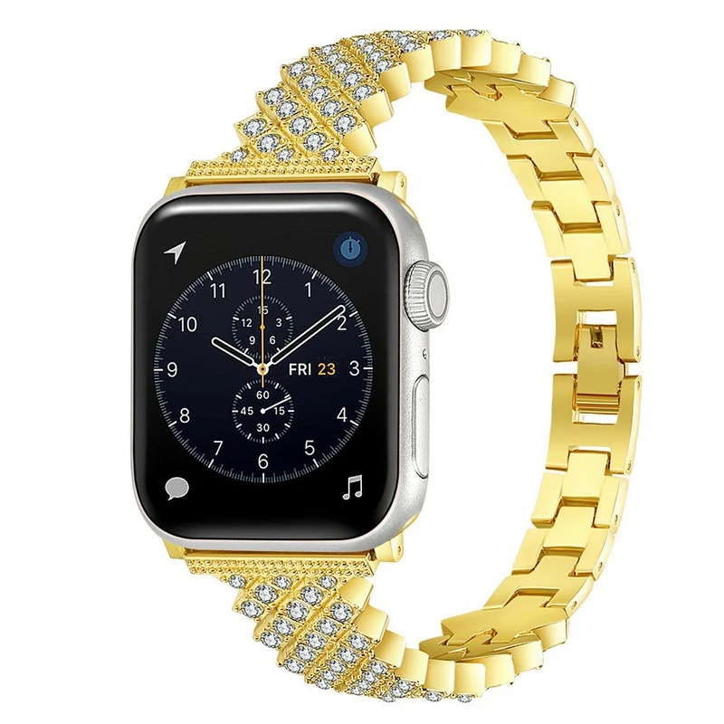 Stark Apple Watch Series 7 41mm Metall und Strass armband