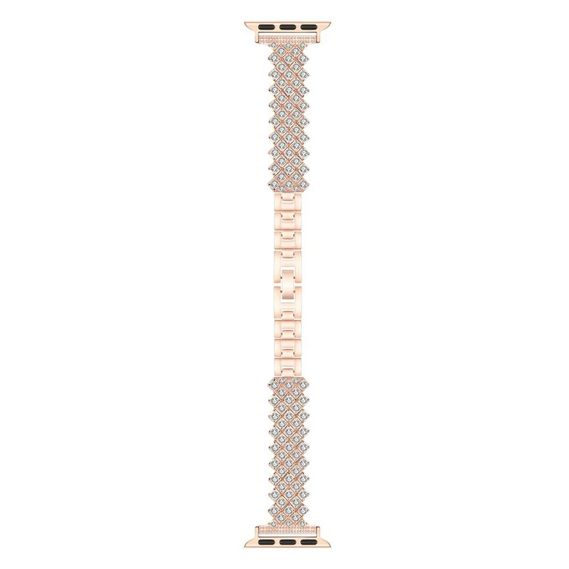 Stark Apple Watch Series 7 41mm Metall und Strass armband