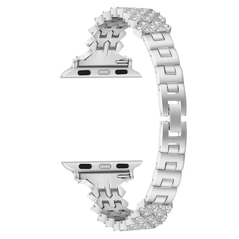 Stark Apple Watch Series 7 41mm Metall und Strass armband